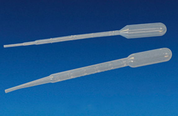 Pipette Pasteur en plastique 3 mL, c/500