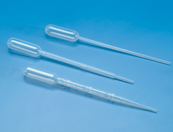Pipette Pasteur PE 3 ml, long.153 mm ( X 500 ) (ex 69001065)