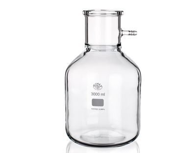 Fiole à vide 3000 ml forme "flacon", Simax  ( X 6 )