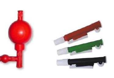 Contrôleur de pipette manuel, 10 mL vert   UNITE