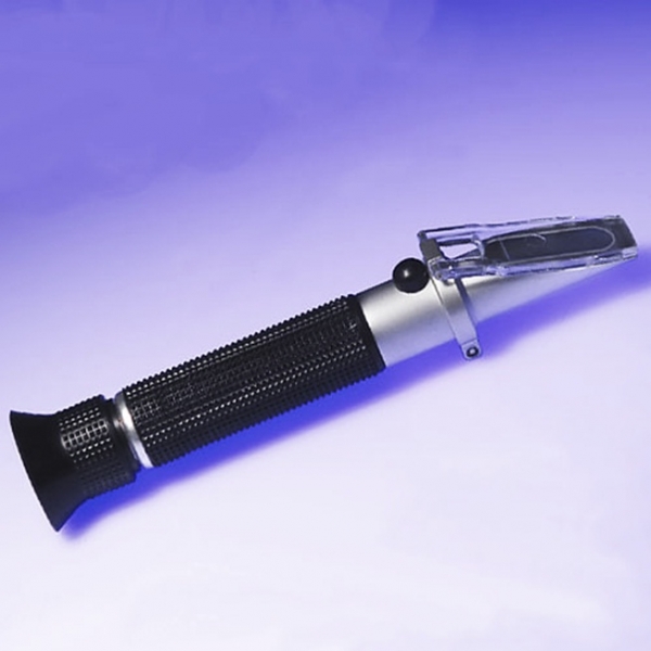 Réfractomètre á main 28-62% Brix, ATC - UNITE