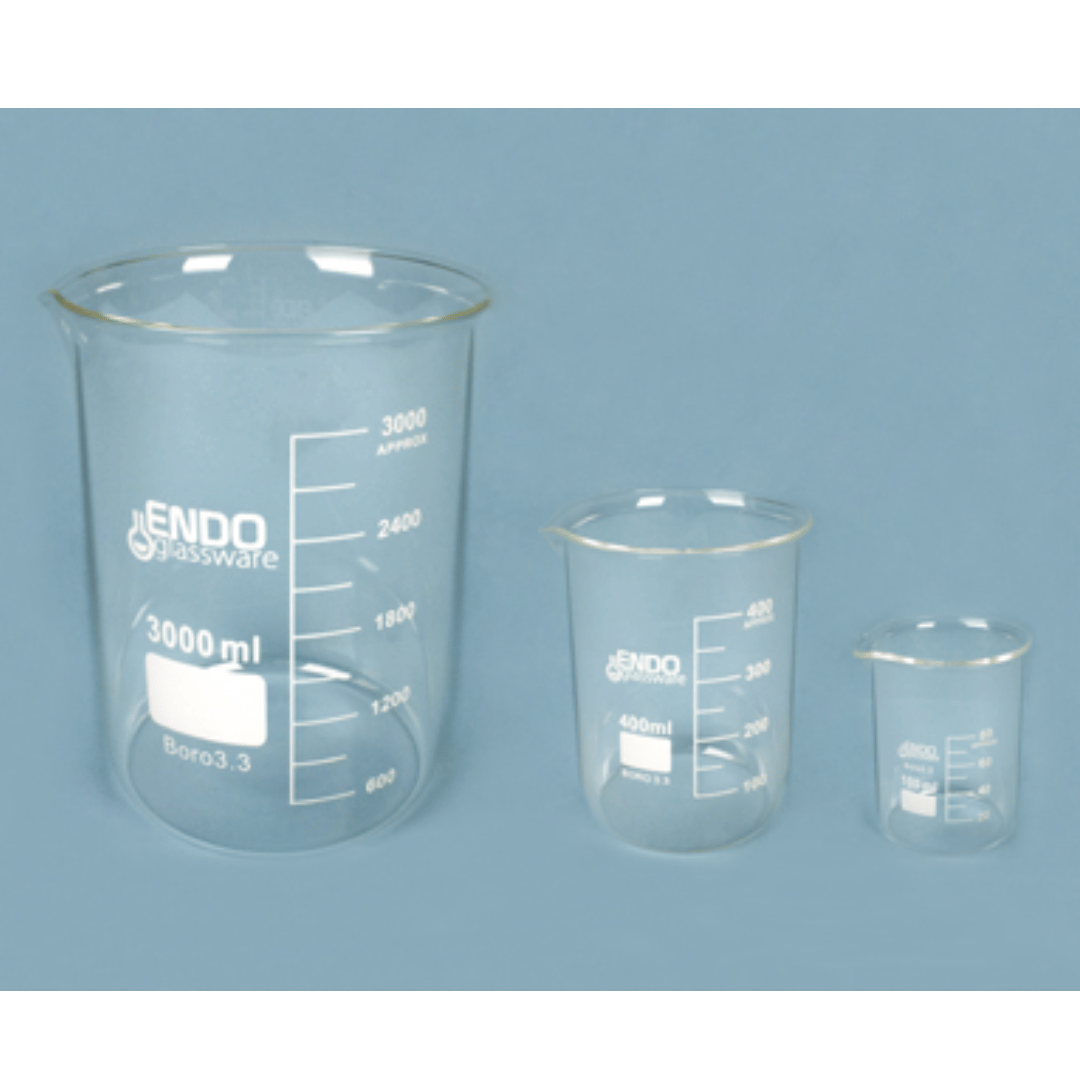 Bécher à bec forme basse, 250 mL Le lot de 8
