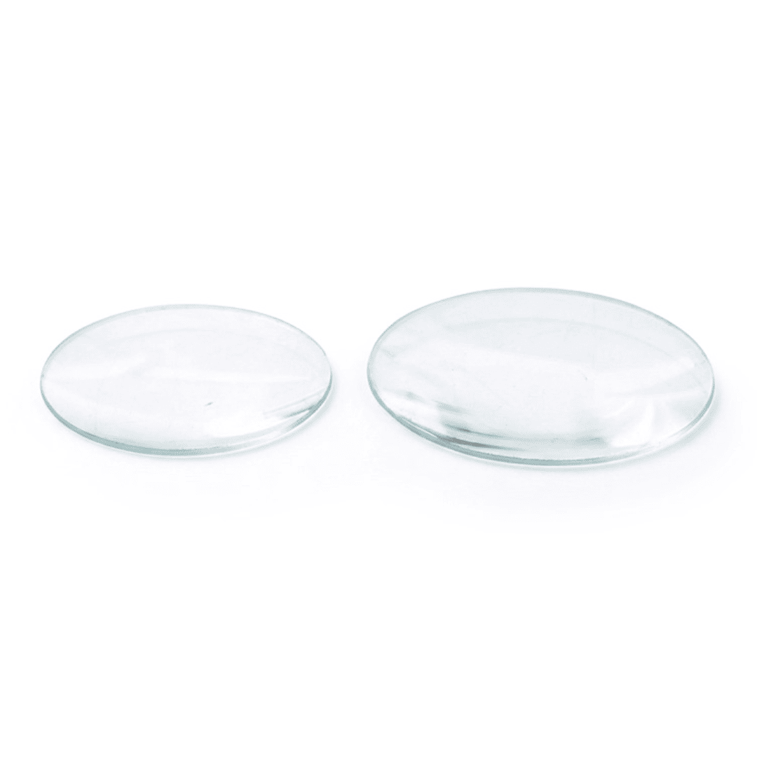 Verre de montre bord rodé, 60 mm   Le lot de 10