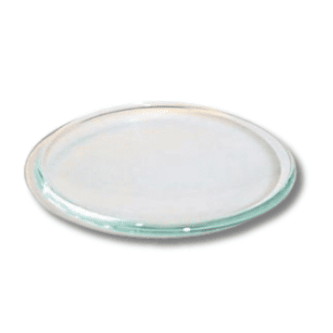 Verre de montre, bord rebrûlé, 80 mm Le lot de 10