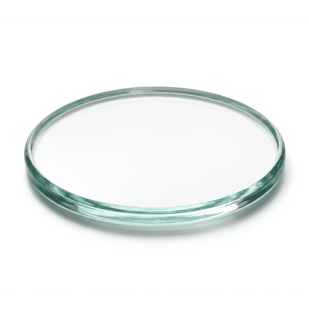 Verre de montre, bord rebrûlé, 120 mm Le lot de 10