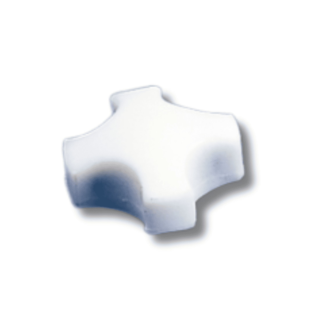 Barreau mag KARTELL PTFE en étoile 20x10mm Le lot de 10