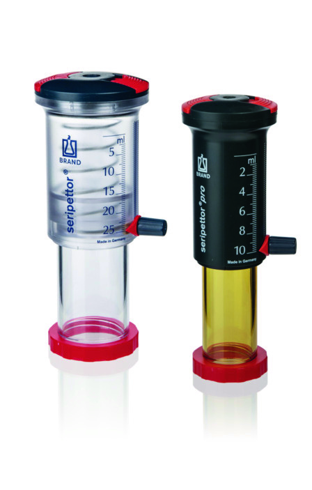 Unité de dosage seripettor®, 10 ml, PC/acier inoxydable