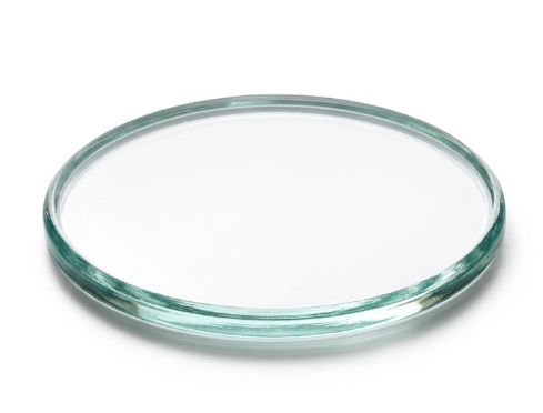 Verre de montre, bord rebrûlé, 140 mm le lot de 10